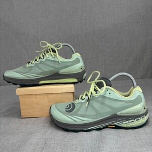 Topo Athletic W MTN Racer 2 Moss Grey Womens Running Shoes Vibram Size US 7‎